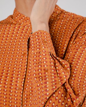 Eyes Mao Regular Blouse Spices from Brava Fabrics