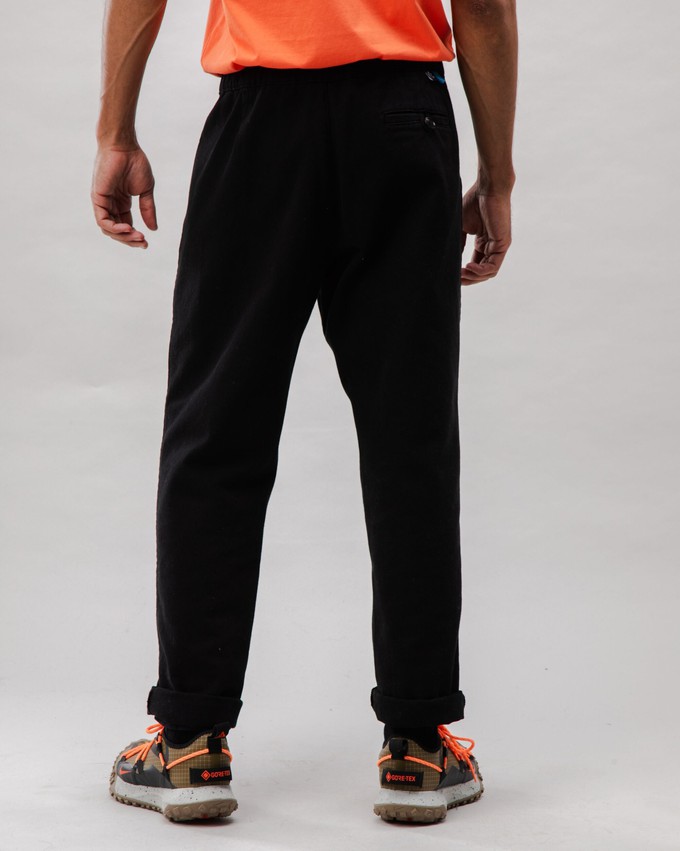 Comfort Chino Cotton Pants Black from Brava Fabrics