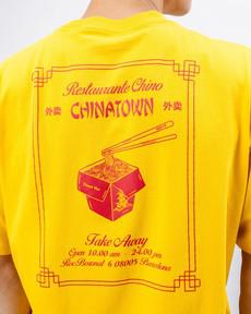 Noodles Oversize T-shirt Yellow via Brava Fabrics