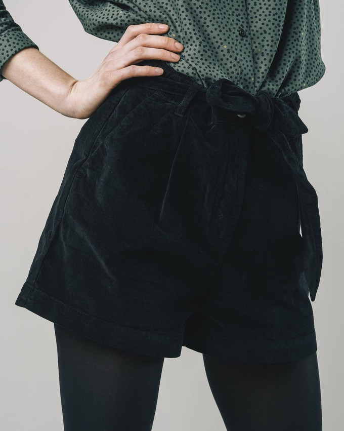 Belted Short Black from Brava Fabrics