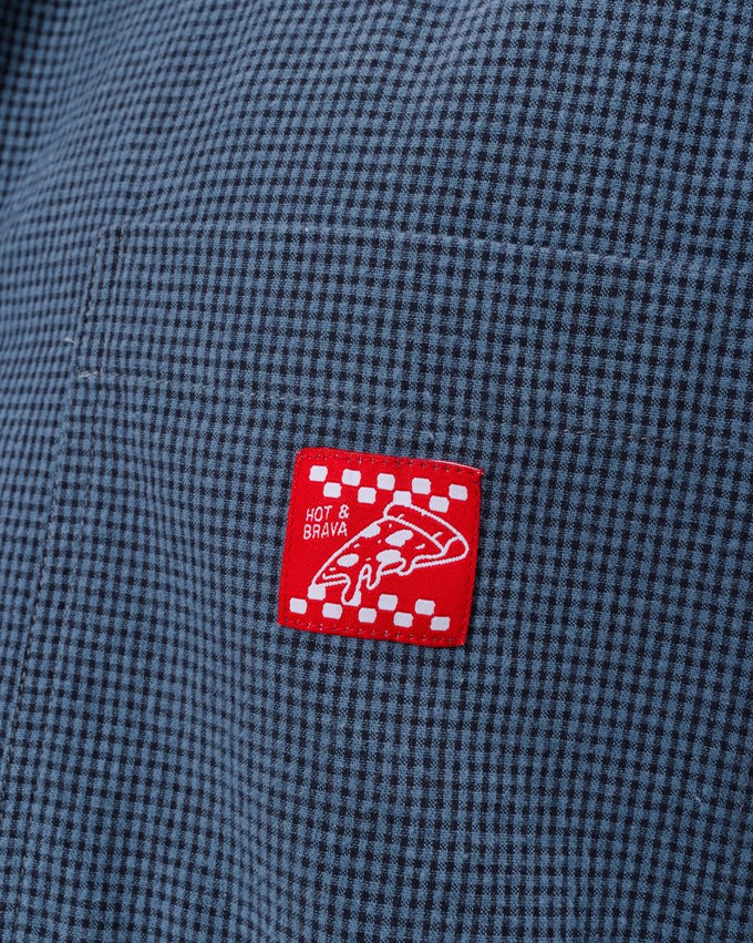 Oversize Checks Pizza Shirt from Brava Fabrics