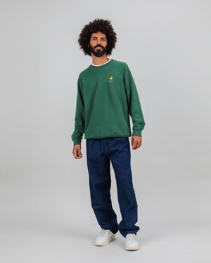 Peanuts Woodstock Sweatshirt Green from Brava Fabrics