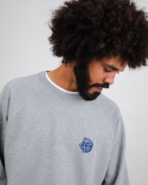 Asis Percales Tigris Sweatshirt Grey from Brava Fabrics