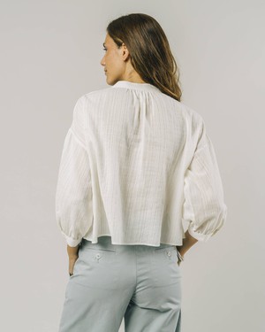 Ivory Boho Blouse White from Brava Fabrics