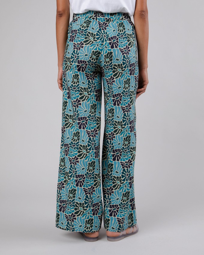 Spring Wide Leg Pants Blue from Brava Fabrics