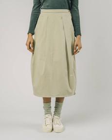 Pleated Skirt Beige via Brava Fabrics