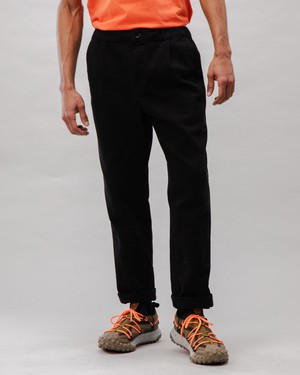 Comfort Chino Cotton Pants Black from Brava Fabrics