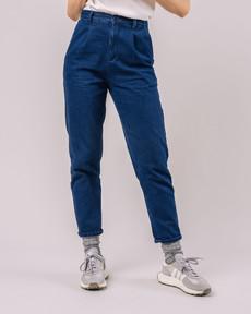 Regular Pleated Chino Denim via Brava Fabrics