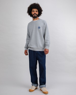Asis Percales Tigris Sweatshirt Grey from Brava Fabrics