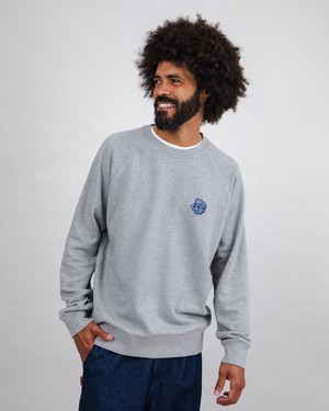 Asis Percales Tigris Sweatshirt Grey from Brava Fabrics