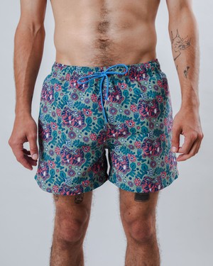 Asis Percales Tigris Swimwear? Light Green from Brava Fabrics