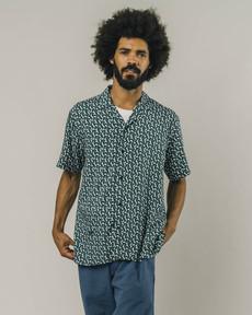 Beach Ball Aloha Shirt Navy van Brava Fabrics