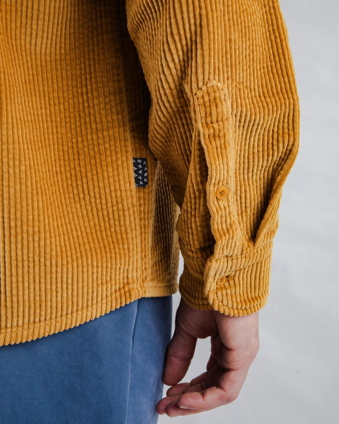 Corduroy Overshirt Camel from Brava Fabrics