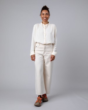 Bubble Mao Regular Blouse Ecru from Brava Fabrics