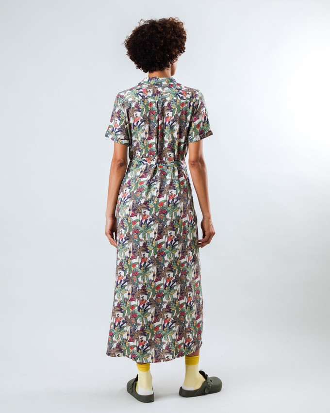 Helios Long Dress Ecru from Brava Fabrics