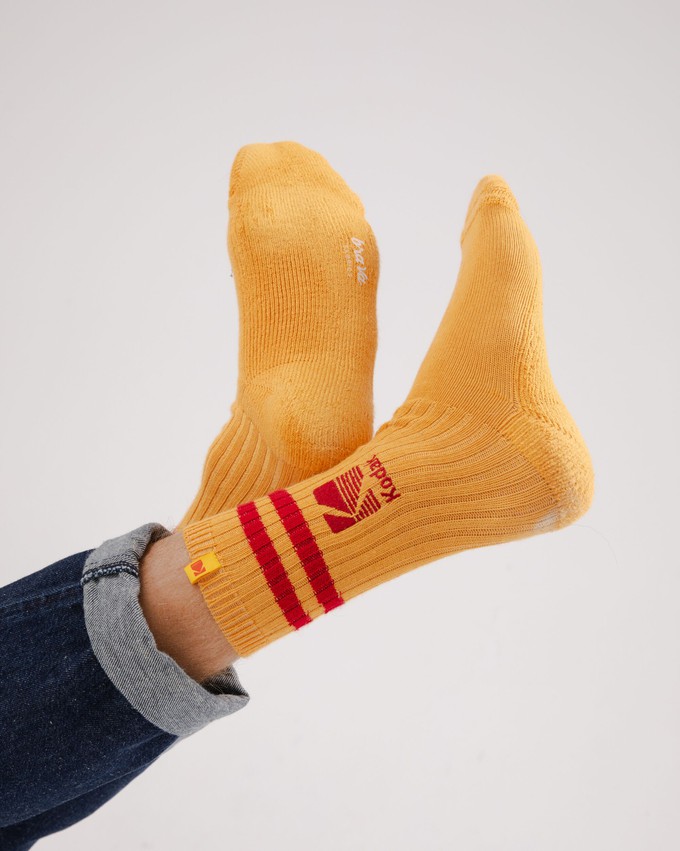 Kodak Socks Yellow from Brava Fabrics