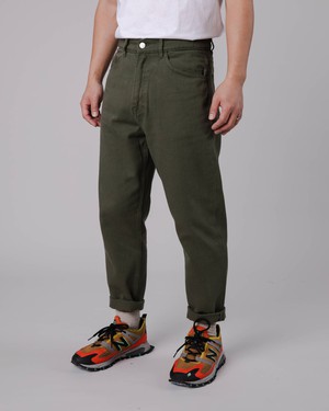 5 Pocket Pants Stone Green from Brava Fabrics