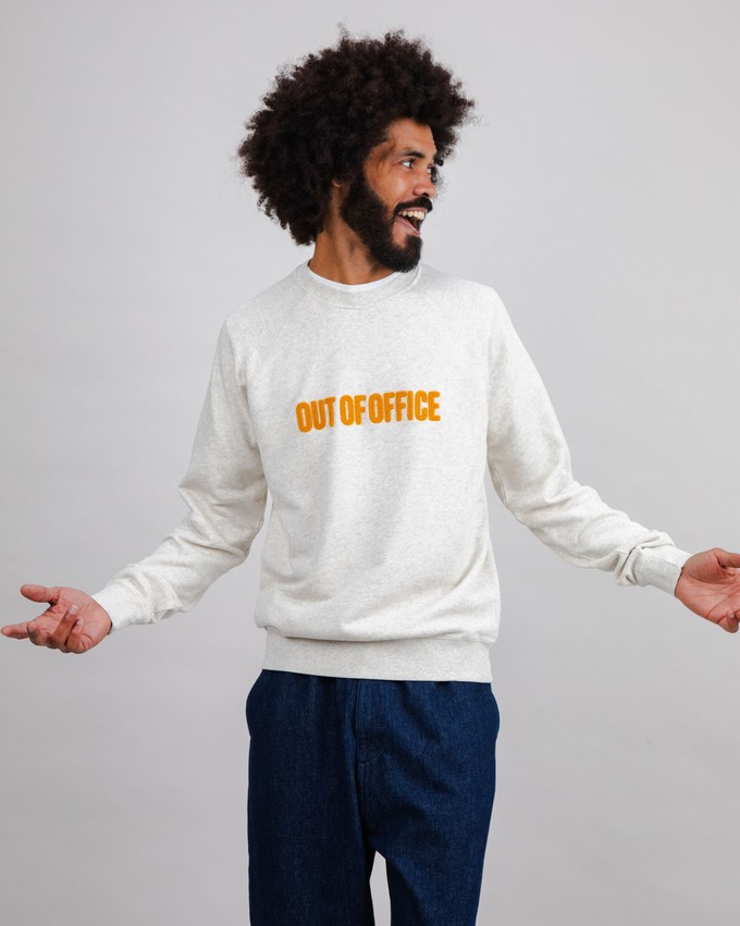 Out of Office Sweatshirt Cream from Brava Fabrics