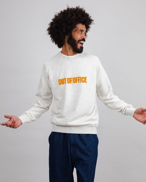 Out of Office Sweatshirt Cream from Brava Fabrics