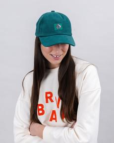 Cotton 5 Panel Cap Green via Brava Fabrics
