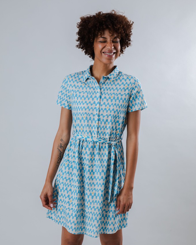 Sunset Short Dress Blue from Brava Fabrics
