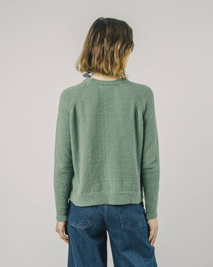 Cropped Sweater Botanic Green from Brava Fabrics