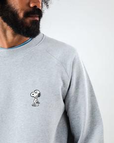 Peanuts Woodstock Sweatshirt Grey via Brava Fabrics