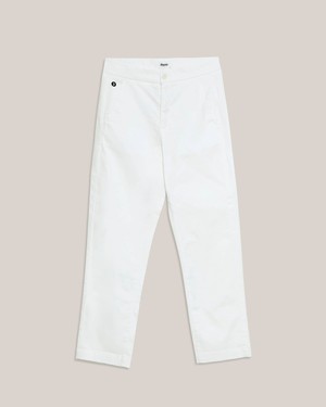 Capri Chino Pants White from Brava Fabrics