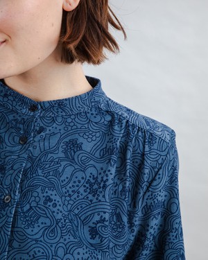 Baby Cord Noodles Blouse from Brava Fabrics