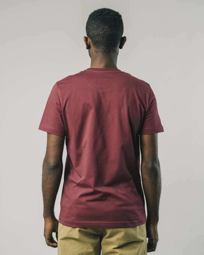 Sleigh T-Shirt Dark Porto from Brava Fabrics
