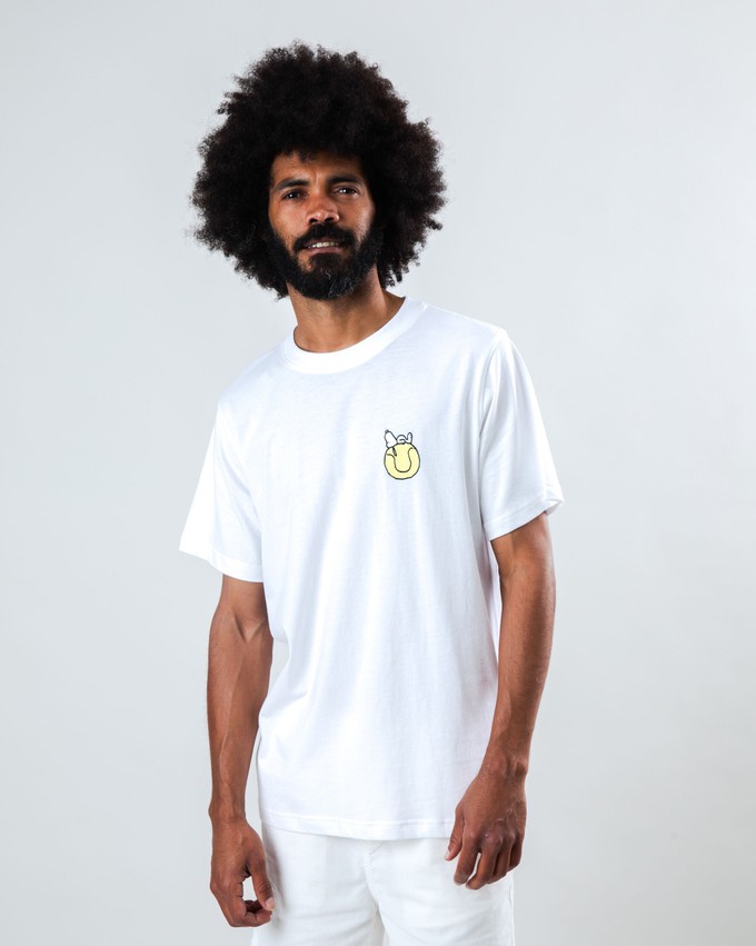 Peanuts Tennis Double Fault Snoopy T-shirt White from Brava Fabrics