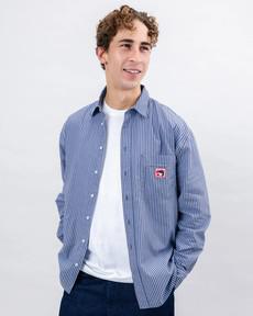 Relaxed Stripes Brava Gum Shirt via Brava Fabrics