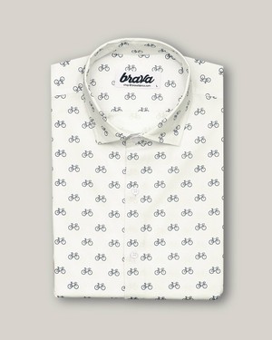 Fixed Gear Rider Printed Shirt from Brava Fabrics