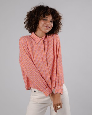 Gummie Boxy Blouse Coral from Brava Fabrics Gummie Boxy Blouse Coral from Brava Fabrics