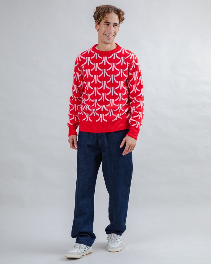 Atari Sweater Monogram Jacquard from Brava Fabrics