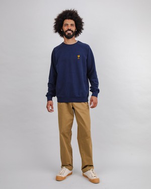 Peanuts Woodstock Sweatshirt Navy from Brava Fabrics