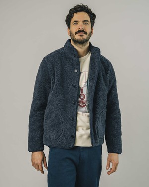 Fleece Jacket Petrol from Brava Fabrics