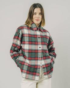 Check Oversized Overshirt Spice van Brava Fabrics