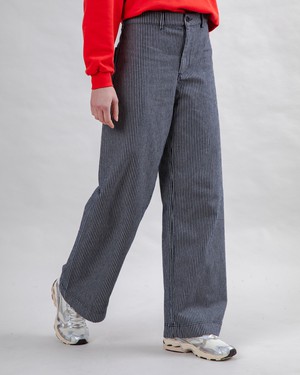 Denim Stripes Straight Leg Pants from Brava Fabrics