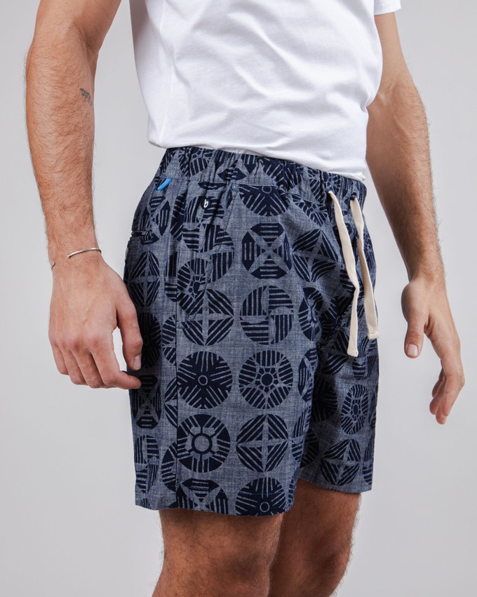 Geocircles Shorts from Brava Fabrics