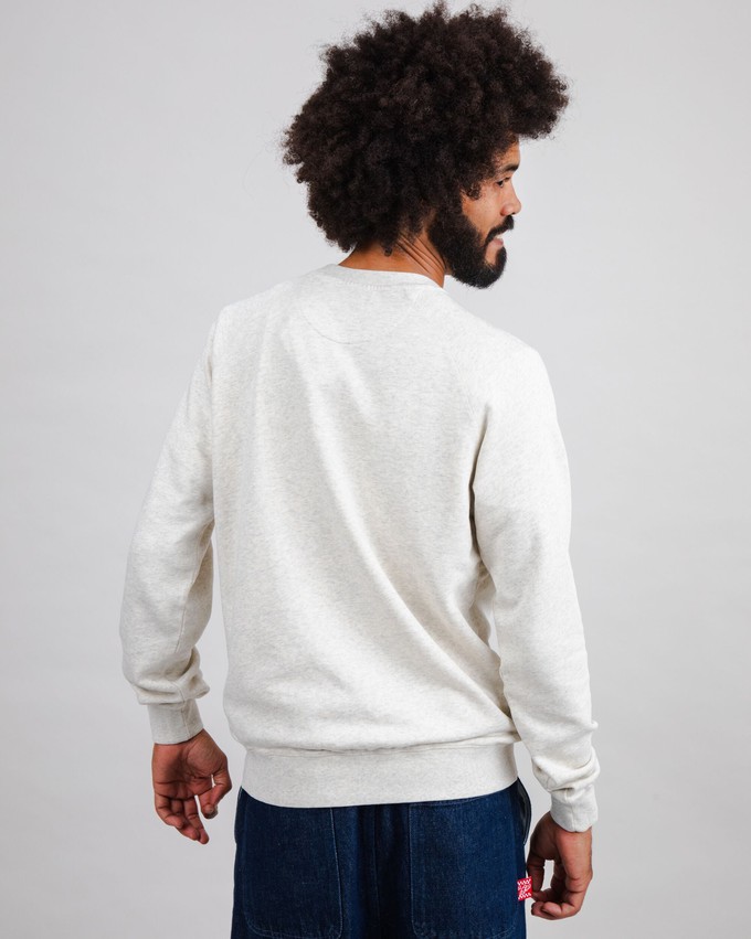 Out of Office Sweatshirt Cream from Brava Fabrics