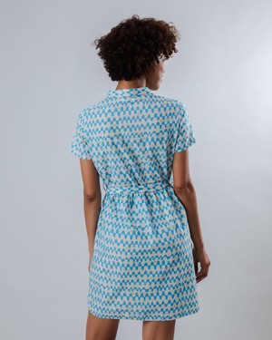 Sunset Short Dress Blue from Brava Fabrics