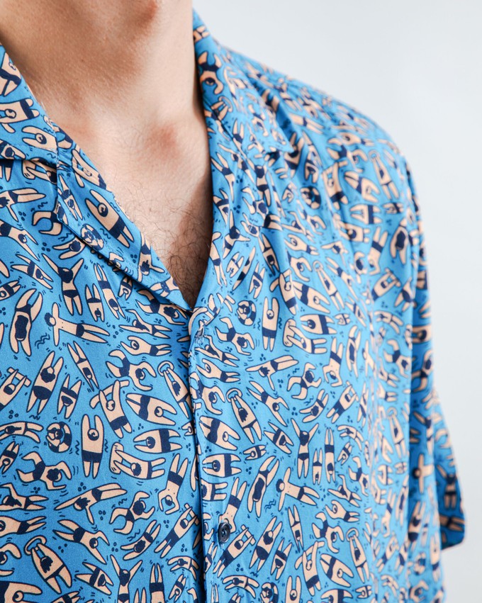 Just Swim Aloha Shirt from Brava Fabrics