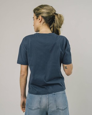 Nomad T-Shirt Indigo from Brava Fabrics