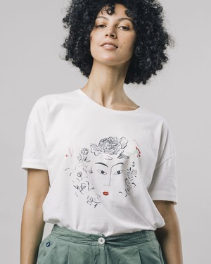 Flower Face T-Shirt from Brava Fabrics