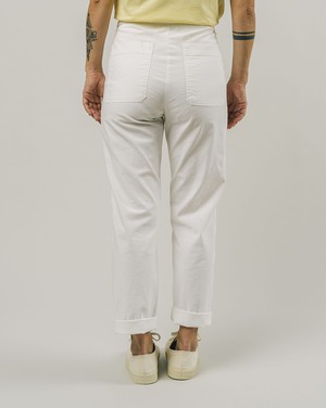 Capri Chino Pants White from Brava Fabrics