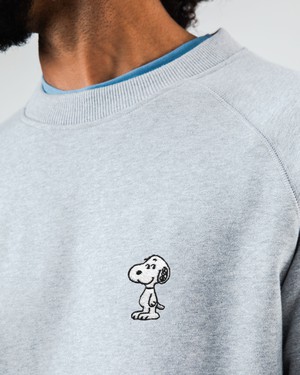 Peanuts Woodstock Sweatshirt Grey from Brava Fabrics
