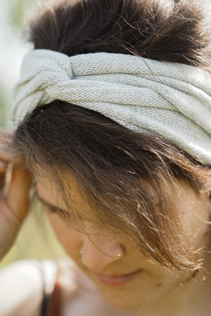 Haarlint N°1 – Organic Textiles (S-Lichtgrijs) from BROL - Bewust Breigoed