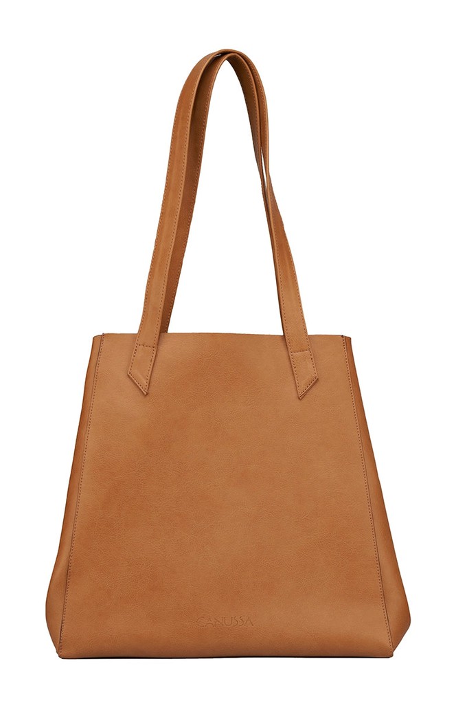 TOTISSIMO Camel - Shoulder Vegan Bag from CANUSSA