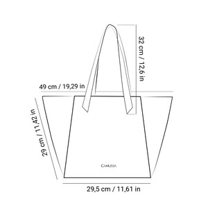 TOTISSIMO Camel - Shoulder Vegan Bag from CANUSSA